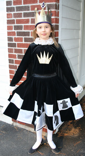 Chess Queen Childrens Costume Chess Queen Childrens Costume