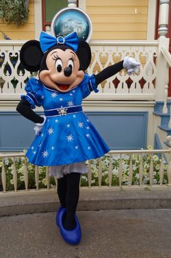 Blue minnie mouse sales costume