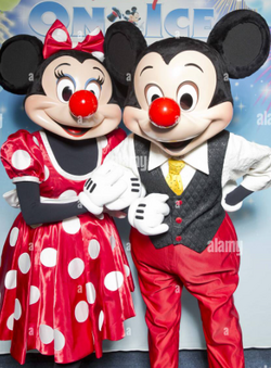 Mickey mouse red nose day store