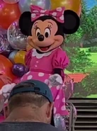 Minnie Mouse at the Disney Jr. Let's Play Concert during D23 Day in 2024
