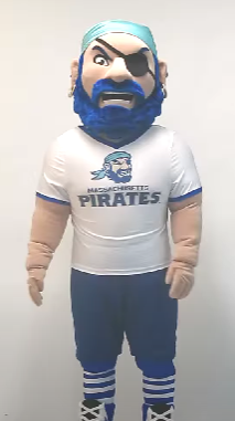 massachusetts pirates mascot