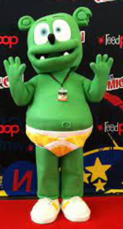 Gummy Bear Cartoon Mascot Costume