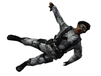 Неиспользованная анимация убийства осколочной гранатой в воздухе