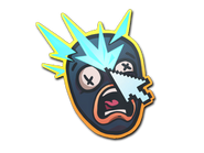 Csgo sticker clicking heads paper