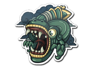 Csgo sticker baby fire serpent paper