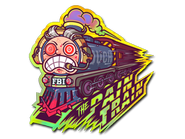 Csgo sticker pain train holo