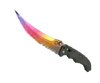 Flip knife-fade