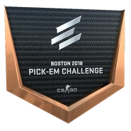 Бронзовый трофей прогнозов на ELEAGUE Boston 2018