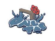 Csgo sticker one tap paper
