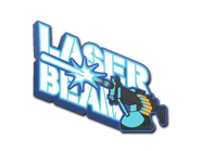 Csgo sticker laser beam paper