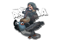 Csgo sticker noble steed paper