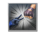 Csgo sticker roshambo paper