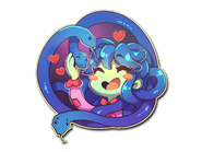 Csgo sticker baby medusa paper
