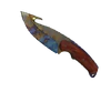 Gut knife-casehardened
