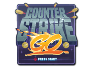 Csgo sticker press start paper