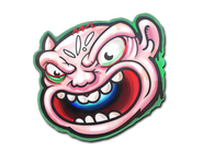 Csgo sticker monster paper
