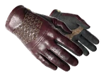 ★ Водительские перчатки - Резан Красный