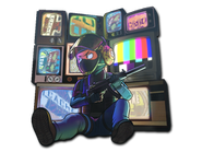 Csgo sticker tv installation lenticular