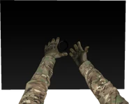 Пьедестал, используемый для осмотра перчаток (Примечание: загрузка фона)