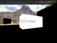 Easter Egg "In Memory of Justin DeJong"