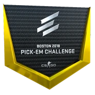 Золотой трофей прогнозов на ELEAGUE Boston 2018