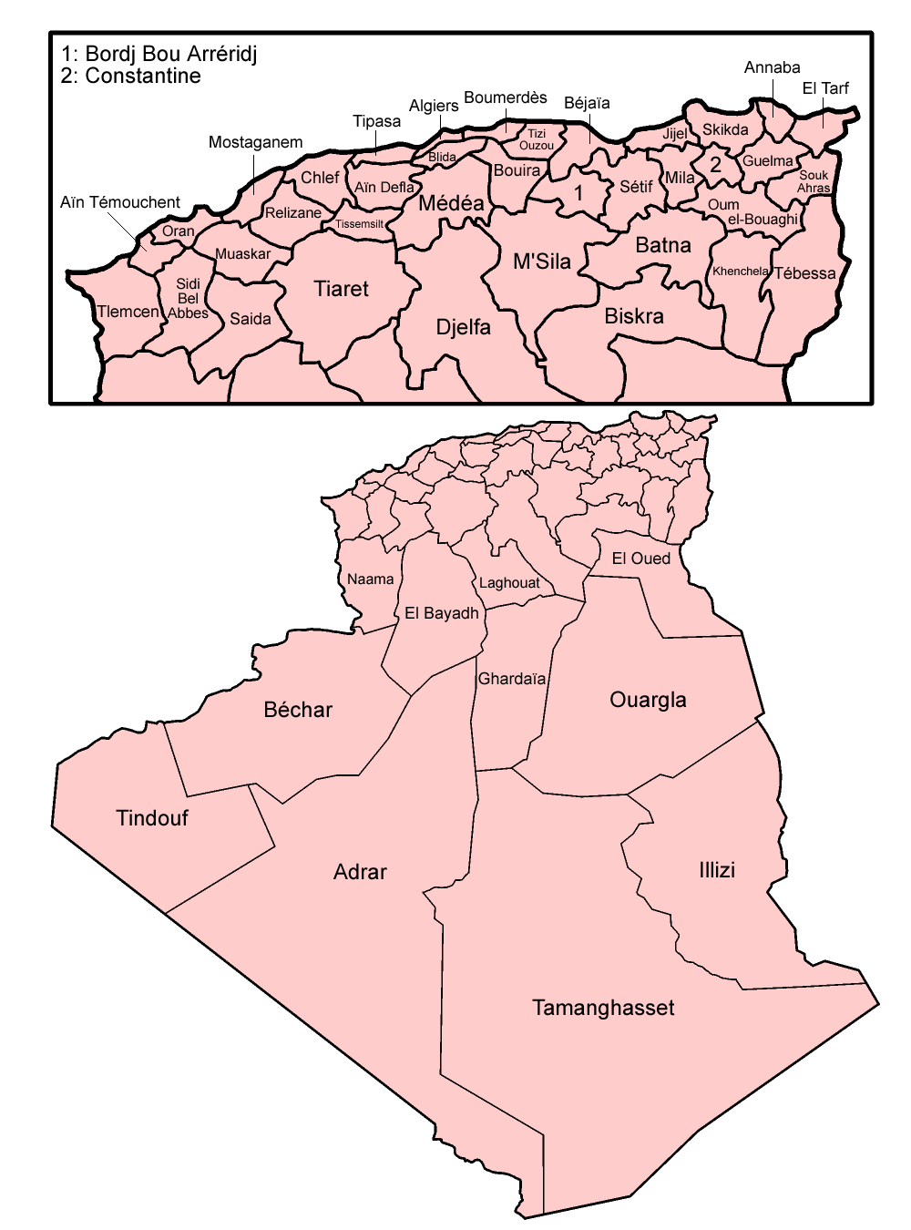 List of administrative divisions by country - Wikipedia