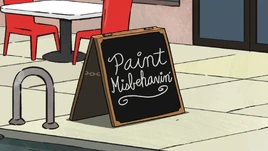 Paint Misbehavin' title card