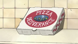Pizza Deliverance title card