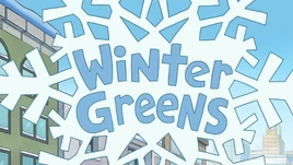 Winter Greens title card
