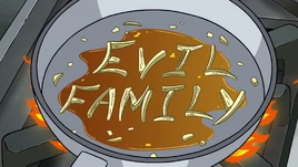 Evil Family title card