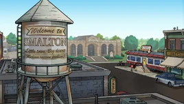 Smalton water tower