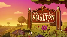 Welcome to Smalton sign