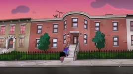 Arrival at Andromeda's house