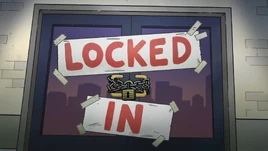 Locked In title card