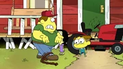 Cricket's paranoia around bears caused him to lay bear traps around the house, such as this one.