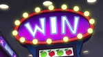 Win sign flashing