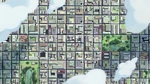 An aerial view of the city.