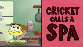 Cricket Calls a Spa title card