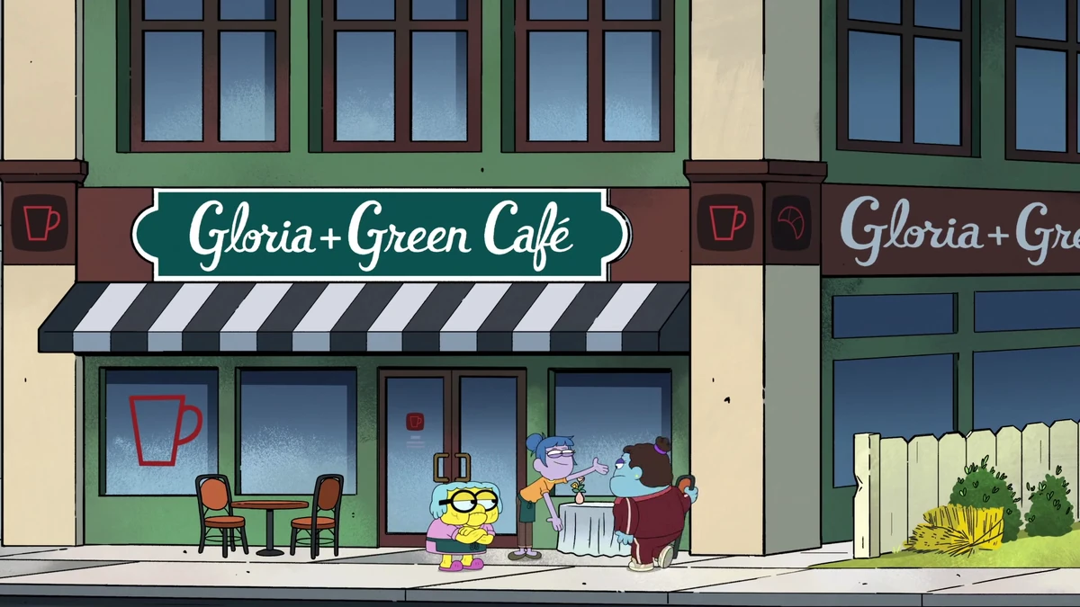 Gloria + Green Café Big City Greens Wiki Fandom