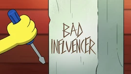 Bad Influencer title card