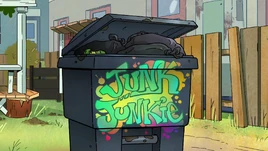 Junk Junkie title card
