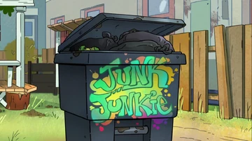 Junk Junkie title card