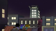Little does Andromeda know that the gargoyles won't wake up...