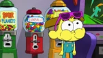 Cricket chews his gumball