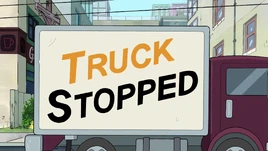 Truck Stopped title card