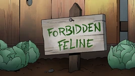 Forbidden Feline title card