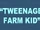 Tweenage Farm Kid