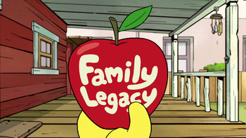 Family Legacy title card