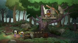 Kids ready to fix the fort