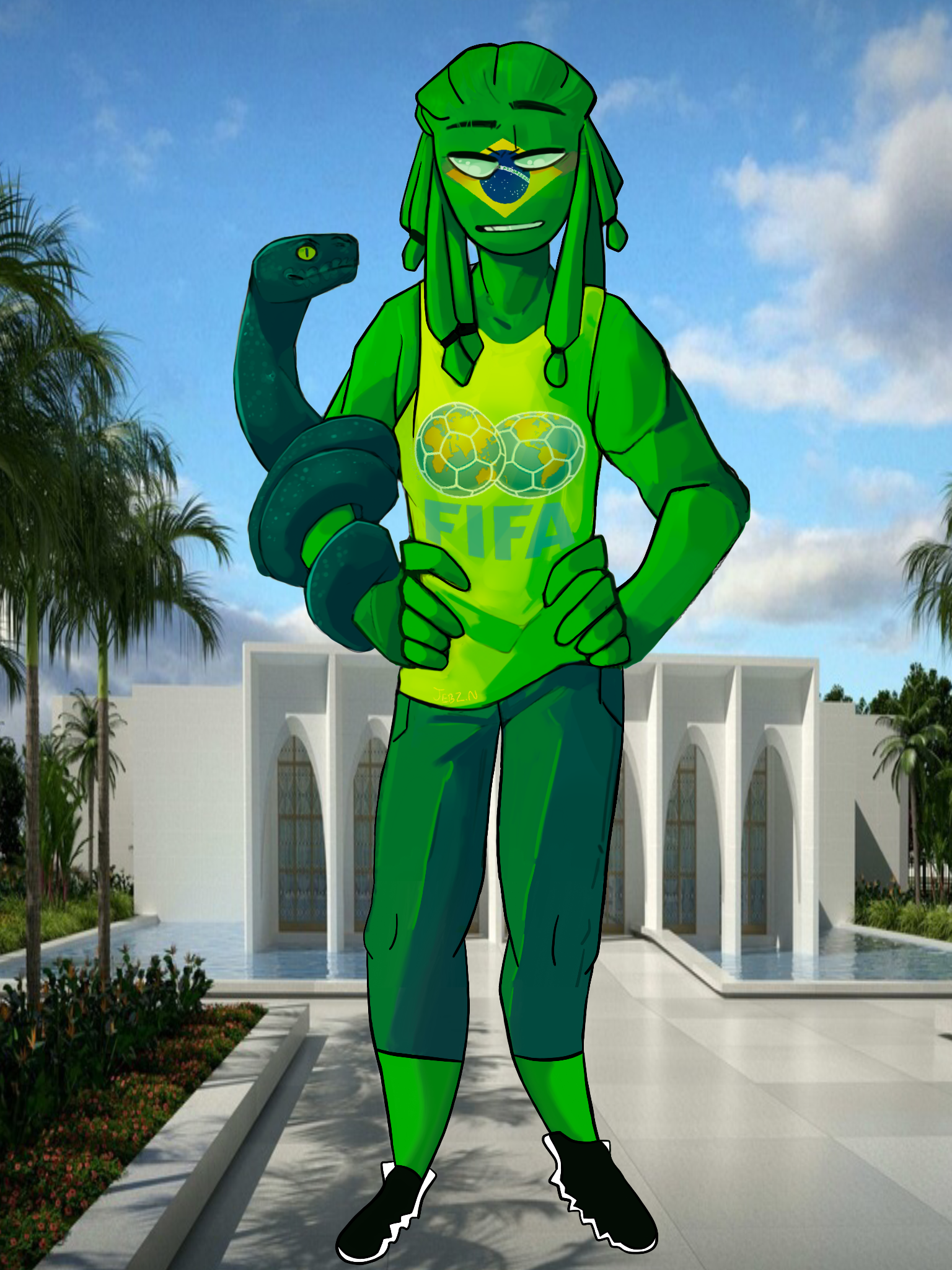 Brazil Countryhumans Wiki Fandom